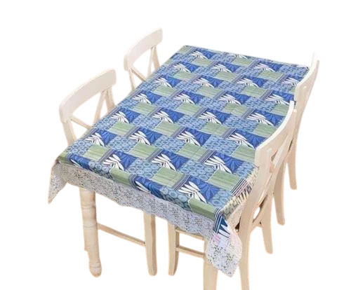Rectangular Printed Plastic Table Cover - 40x60 Inches, Multi-color | Waterproof, Durable, Fine Finished
