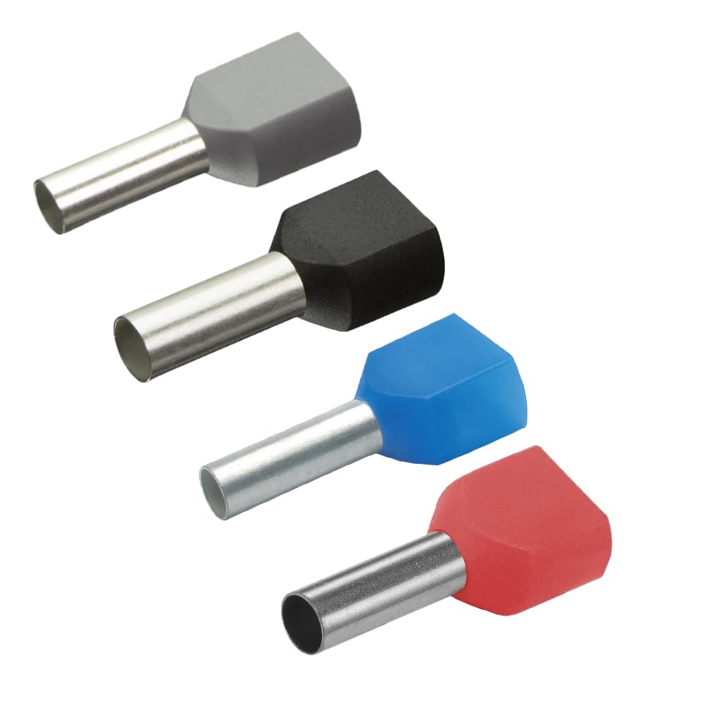 Twin End Terminals (Te1008, Te1508, Te2508) - Material: Pvc