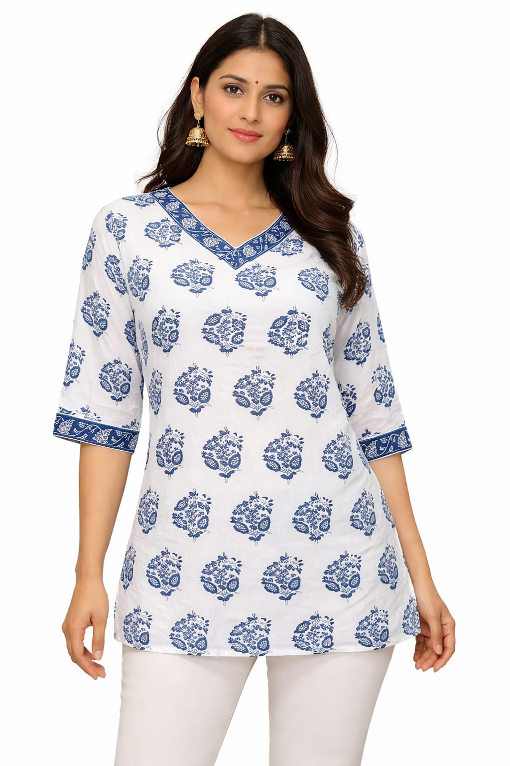 Women Short Kurtis - Bust Size: 32