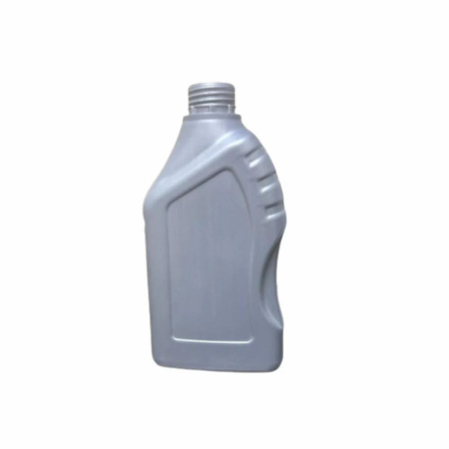 500 Ml Plastic Oil Bottle - Rectangular, Grey, Flip Top Cap, 18mm Neck | Multicolor, Custom Size, 1 Year Warranty