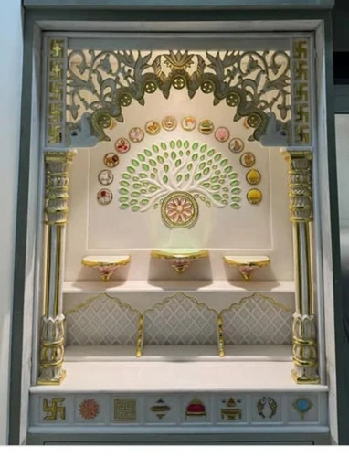 Indoor White Marble Temple - Features: Durable