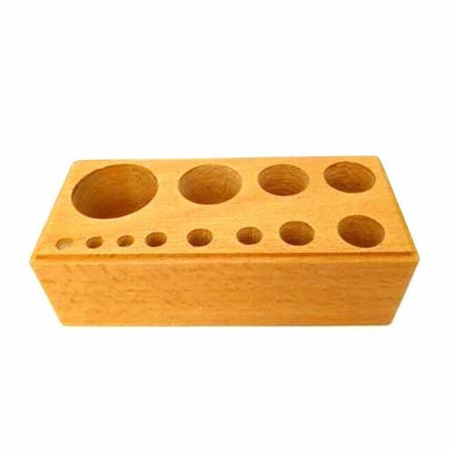 Laboratory Wooden Weight Block