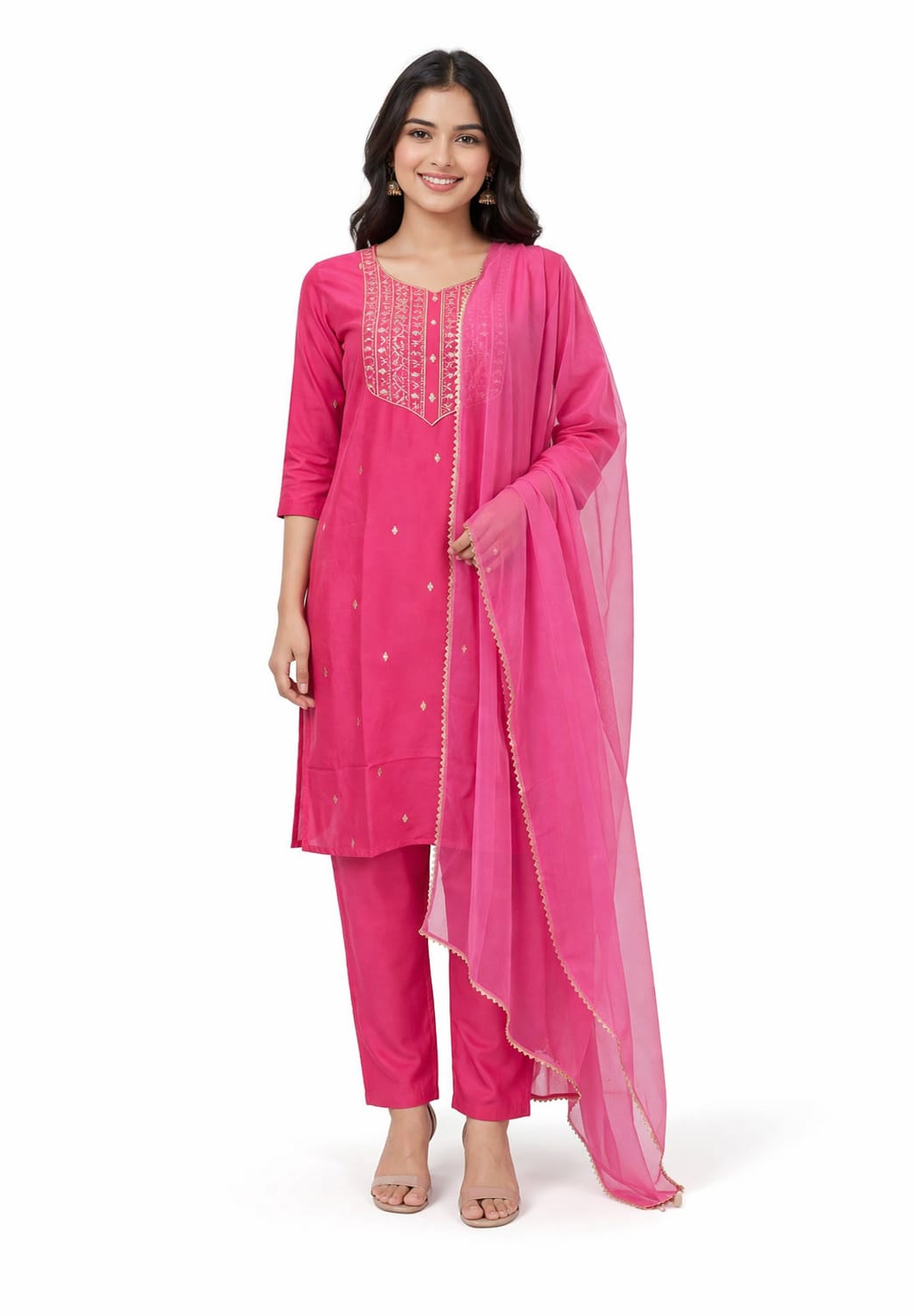 Ladies Three Pcs Set