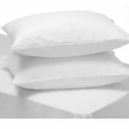 Plain White Pillow 