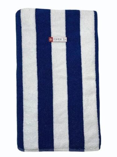 Stripe Cotton Beach Terry Towel