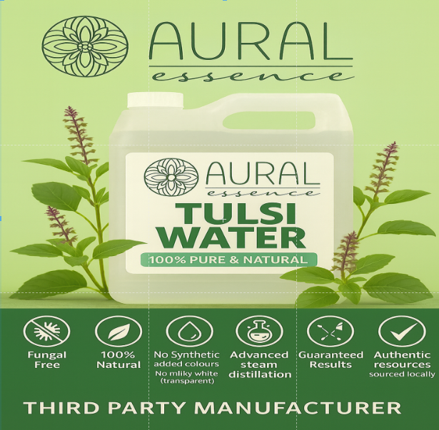 Tulsi Hydrosol Tulsi Water - Product Type: Botanical Product