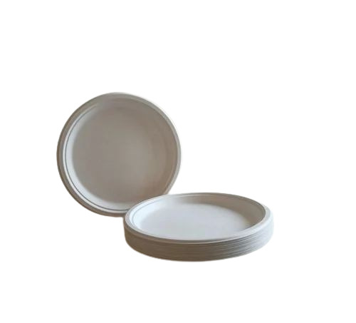 11 Inch Round Bagasse Disposable Plate