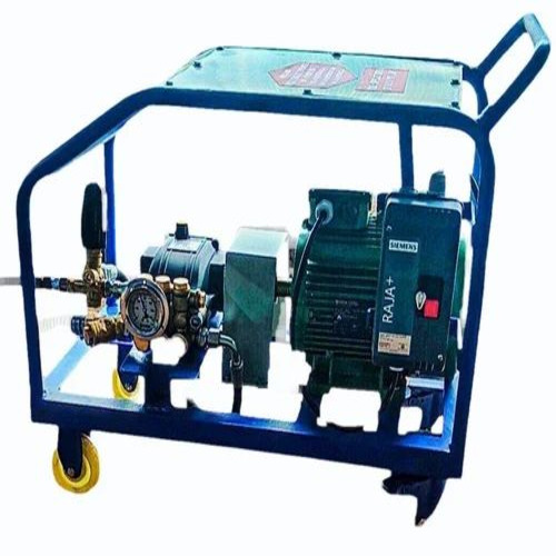 3000w High Pressure Water Jet Cleaner - Metal, Silver, 250 Bar, 3000 Watt, 10 L/min | Electric Motor, Industrial Use