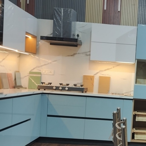Acrylic Modular Kitchen Designing