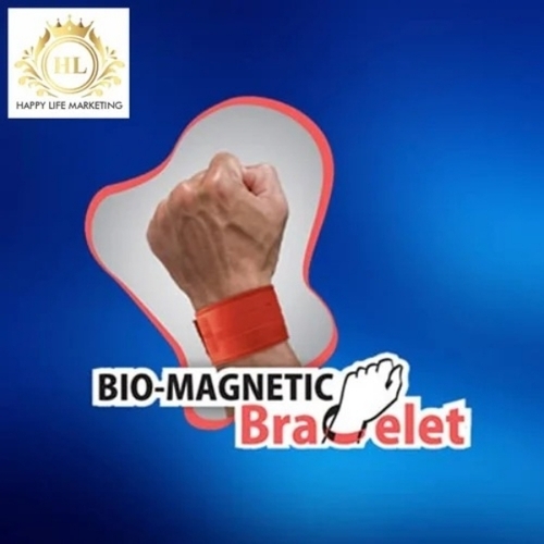 Bio magnetic wrist belt