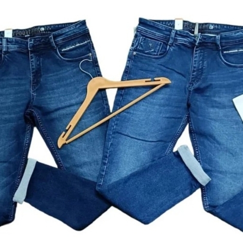 Regular Fit Men Knitted Jeans