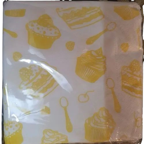 2 Ply Design Printed Paper Napkin