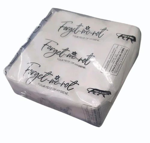 2 Ply White Paper Napkin - 30x30 Cm, 15 GSM | Disposable, Plain, Modern Design