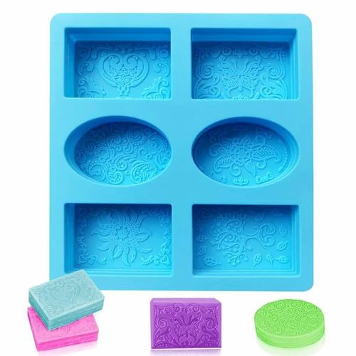 6 Cavity Soap Making Mold