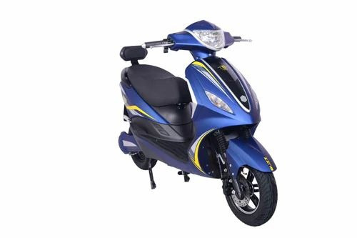 Blue Electric Scooter