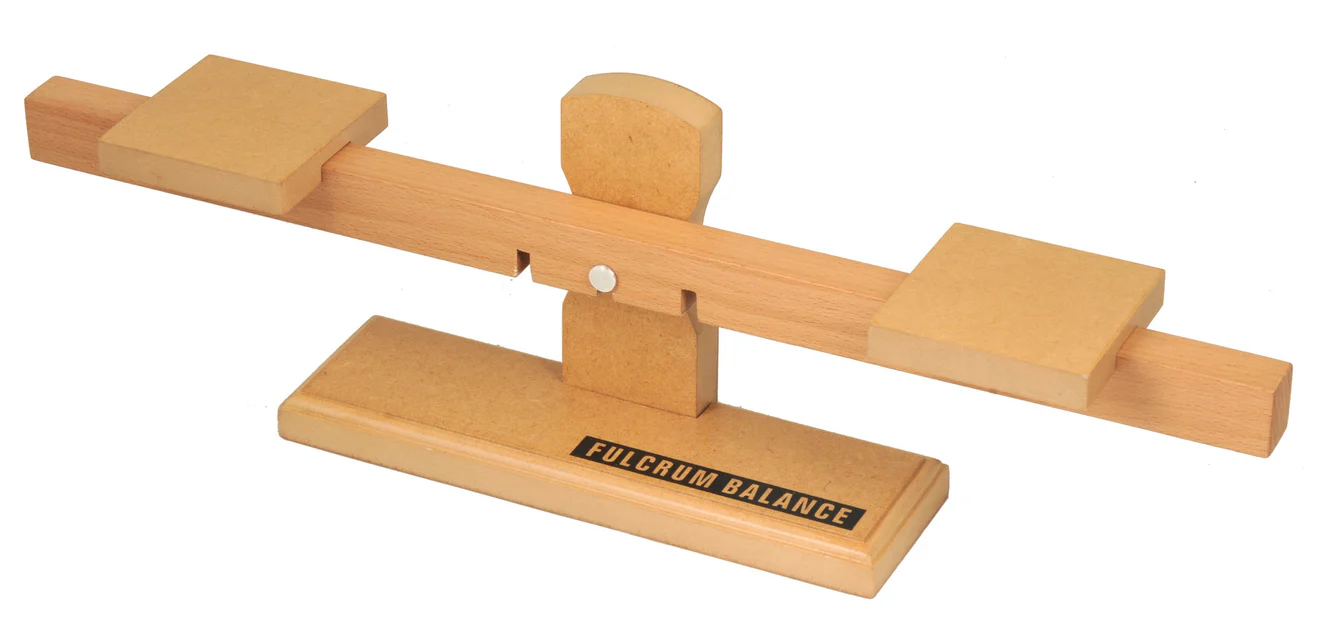 Fulcrum Balance Model - Material: Wood