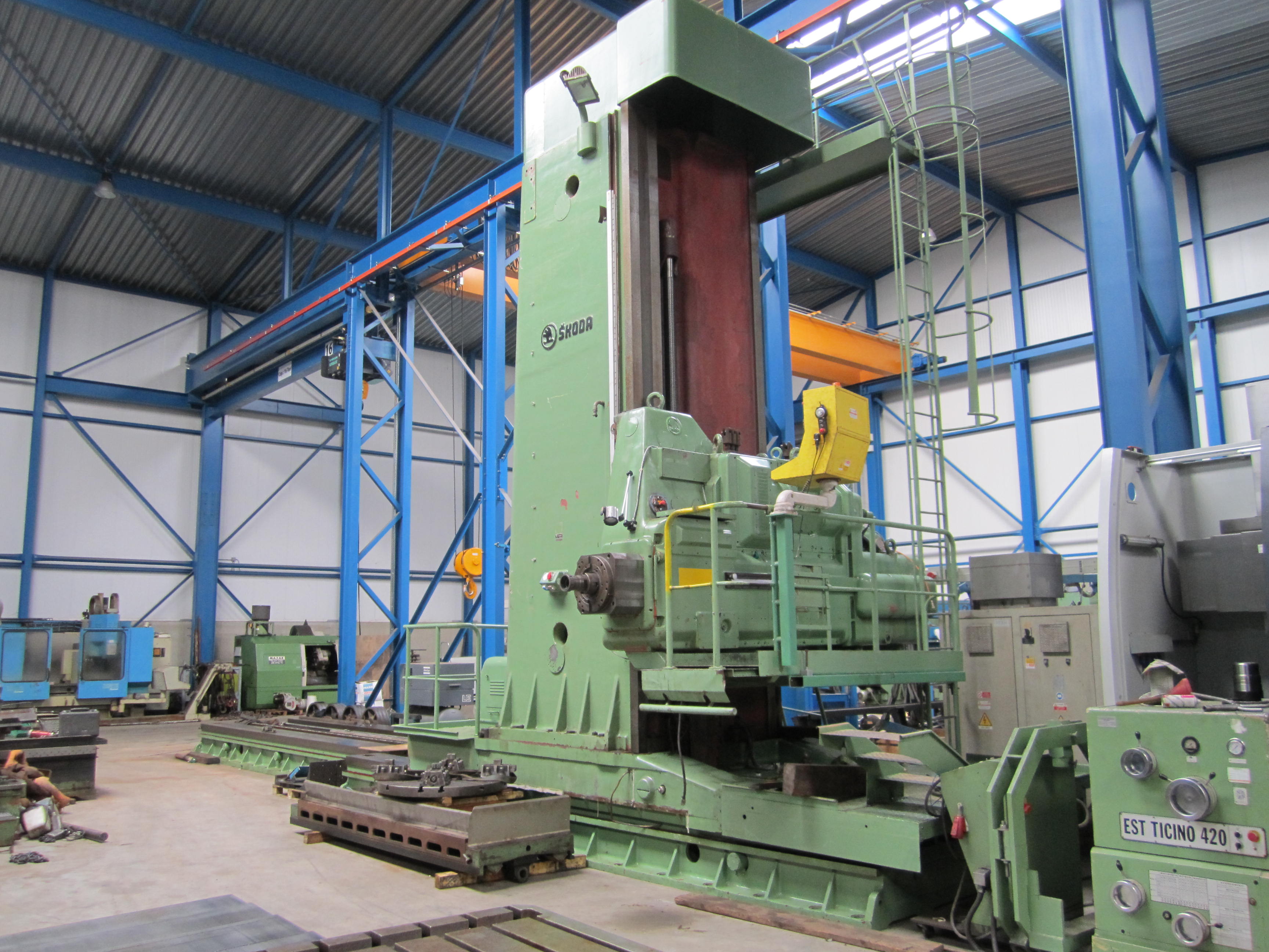 Horizontal Boring And Milling Machine