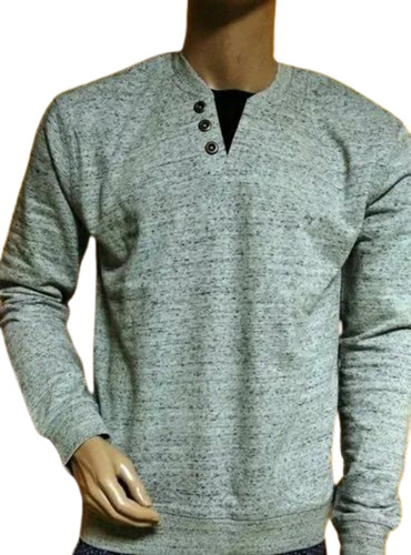 Mens Full Sleeves Cotton T Shirt