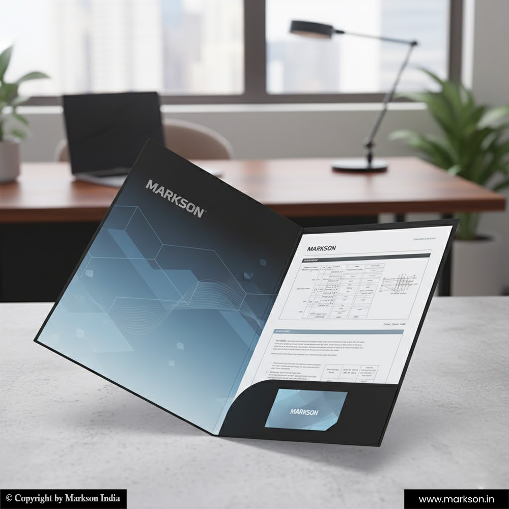 Office File Folders with Single Pocket