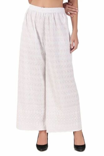 Rayon Chikankari Palazzo