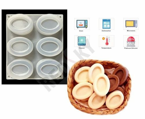 White Silicone Soap Mould