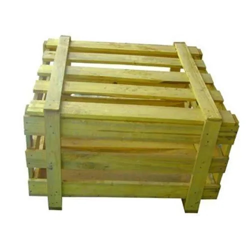 Wooden Crate Box - Color: Natural