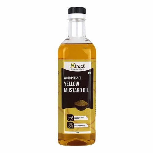 1 L Wood Pressed Yellow Mustard Oil