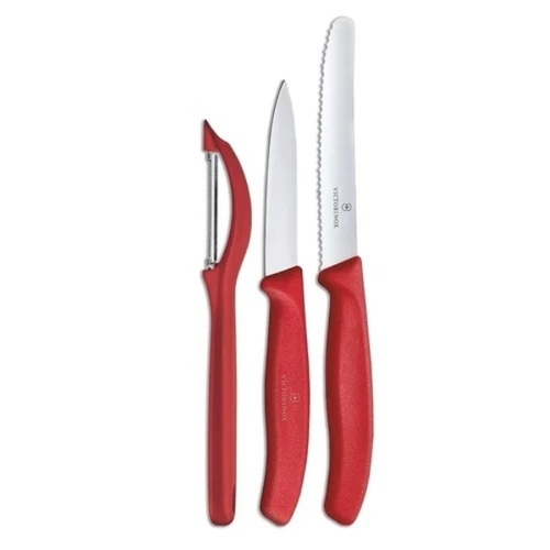 3 Pcs Knife And Peeler Set