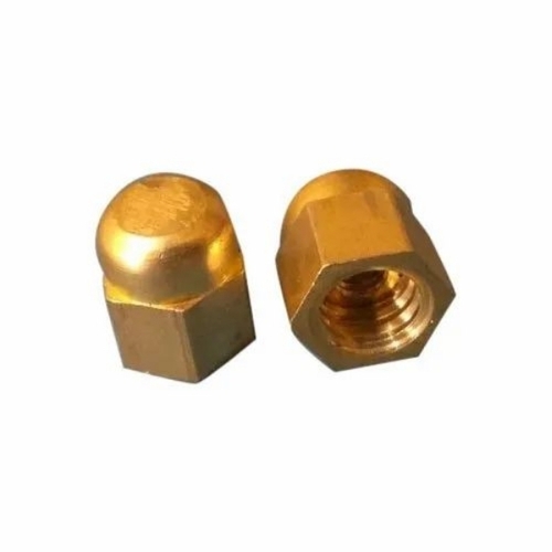 Brass Dome Nut