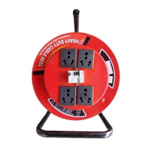 Extension Cable Reel 4 Socket