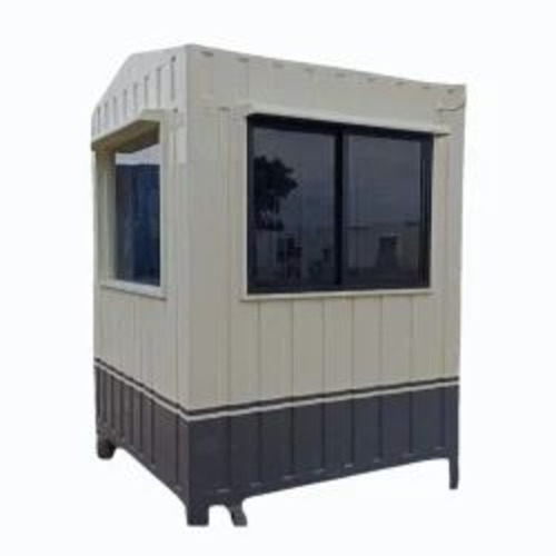 Gi Pre Fabricated Portable Security Cabin 4ftx4ftx8.6ft