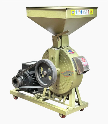 Industrial Atta Chakki Flour Mill Machine - Material: Galvanized Steel