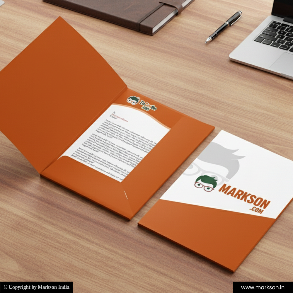 Office File Folders with Two Flap