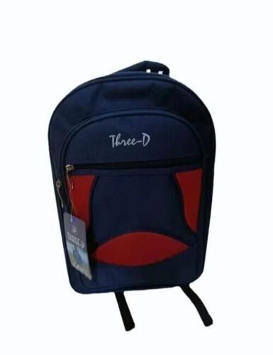Rexine Printed College Bag