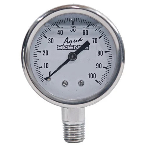 Stainless Steel Analog Pressure Gauge