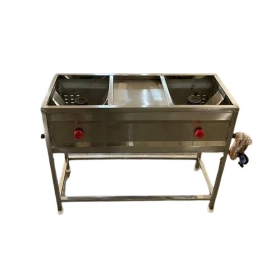 2 Burner Stainless Steel Gas Range