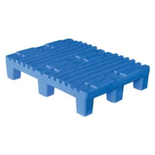4 Way Entry Grooved Top Lldpe Printing Industrial Plastic Pallets
