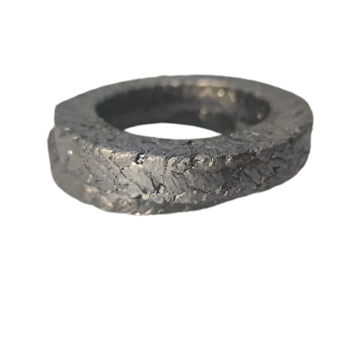 Chevron Graphite Ring