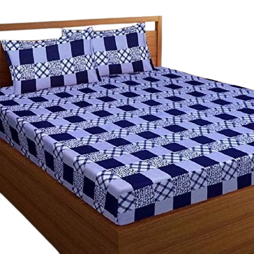 Designer Cotton Double Bedsheets - Color: Multi Color