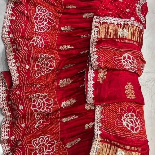 Designer Gaji Silk Saree