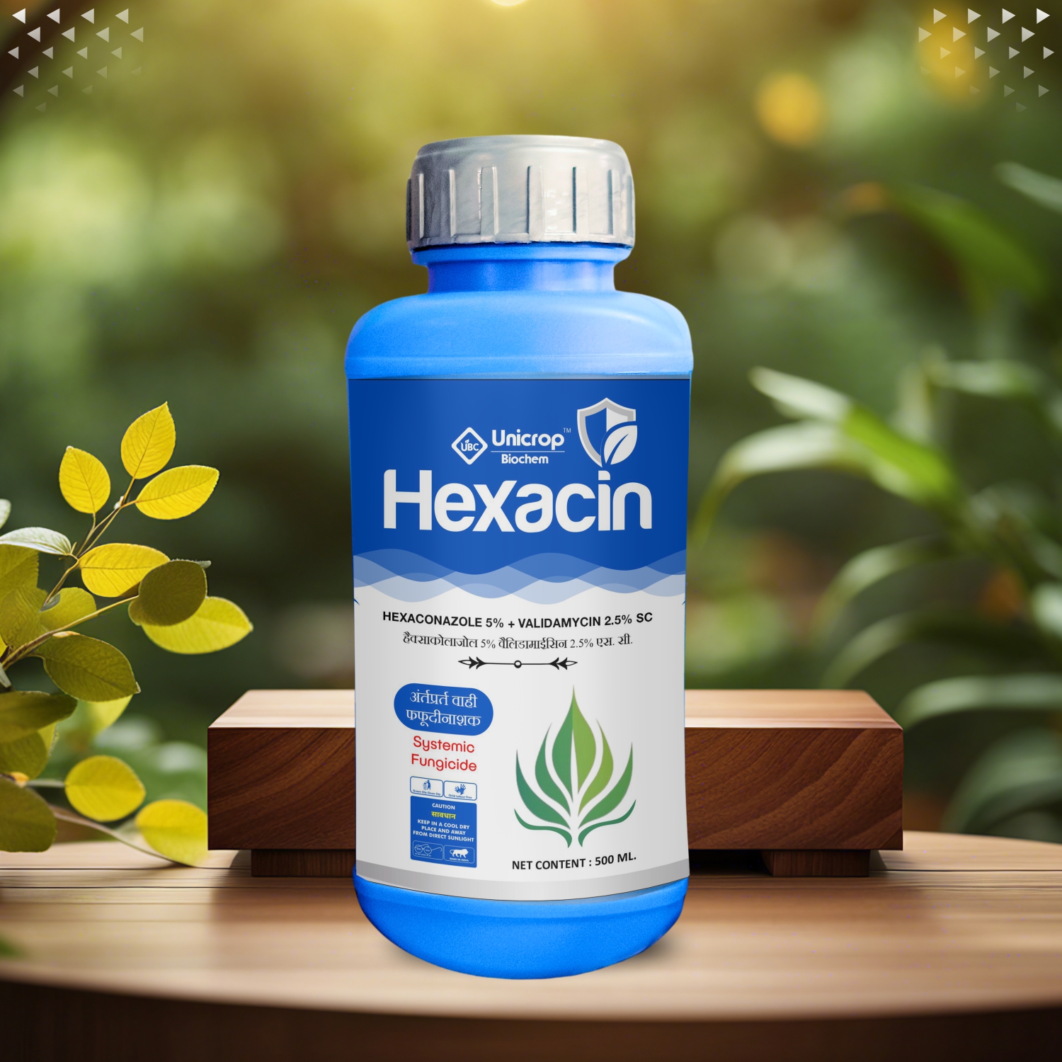 Hexacin Hexaconazole 5% + Validamycin 2.5%sc - Physical State: Liquid