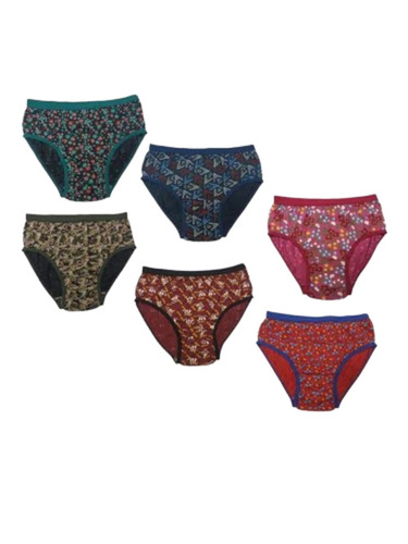 Multicolor Printed Women Underwear