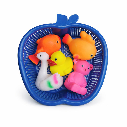 Plastic Apple Shape Toy Storage Basket
