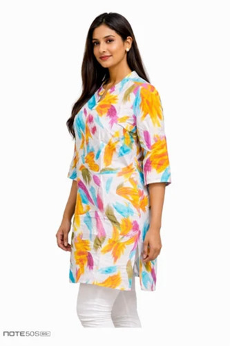 Printed Ladies Short Kurti