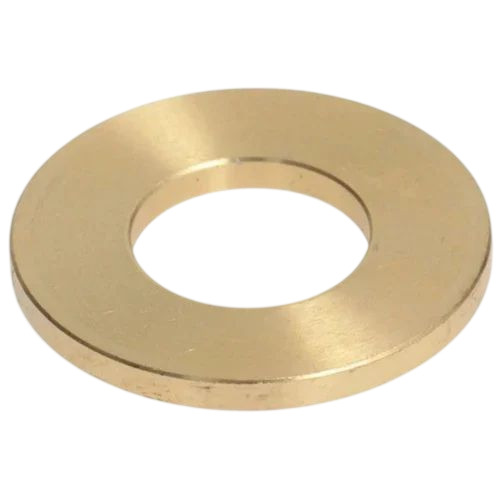 Round Golden Plain Washer