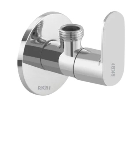 Silver Brass Angle Cock