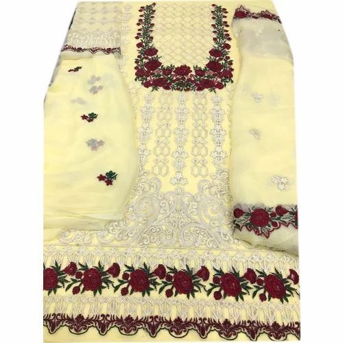 Fancy Ladies Embroidered Suit