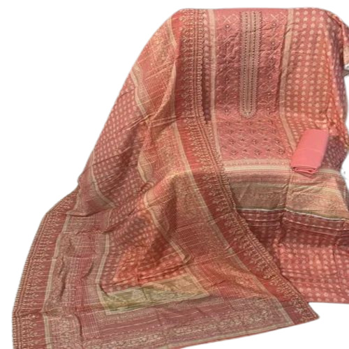 Fancy Pink Cotton Suits