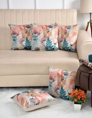 Floral Printed Cushion Cover