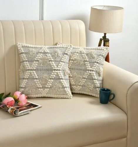 Handloom Cotton Cushion Cover